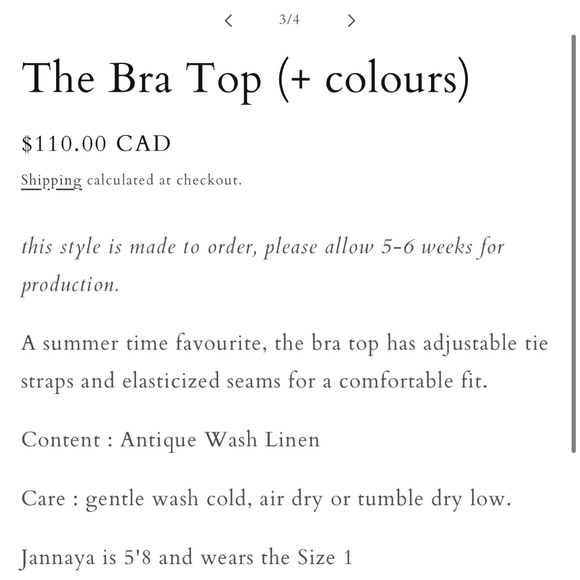 Bohème The Bra Top - Picture 3 of 4